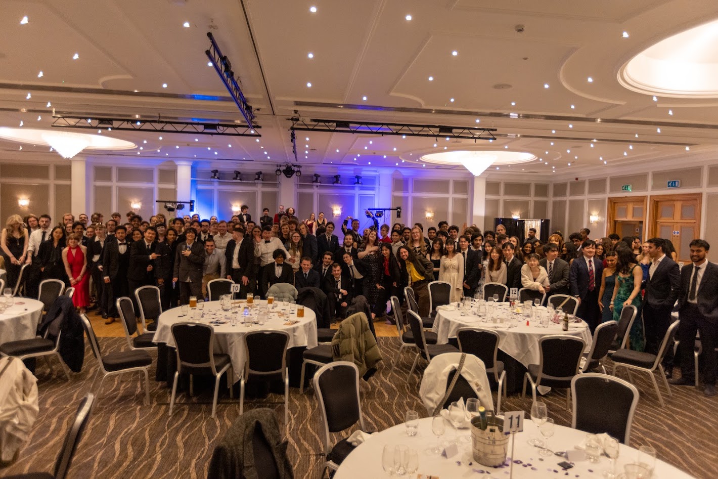 The group photo of Ball attendees.